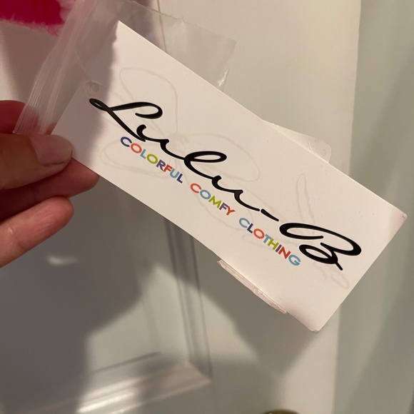 Lulu B LONG-SLEEVE LINEN JACKET BRIGHT HOT PINK - Picture 4 of 6